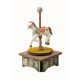 HORSE, collectible music box for kid and child. Wooden music box for children baby boy and baby girl
