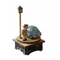BABY GIRL and 500 CAR, Collectible children music box