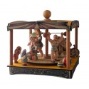 CIRCUS BIG CAROUSEL, collectible music box, wooden music box