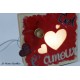 LOVERS light music box, collectible lamp music box for wedding, anniversary, romantic birthday, Saint Valentine music box