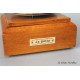 MAN GRADUATED, collectible wood music box. Custom music box handmade in Italy, for child, baby or collectors.