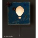 wooden lamp musical box, with perforated HOT AIR BALLON, collectible music box with lamp. custom lamp musico box