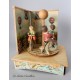 Children & Bike musical carousel, music box for baby and child, wooden music box for kids and babies