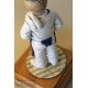 Customize caricature of a PASTRY CHEF, musical box version or the simple statue version.