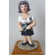 Customize caricature of a SOMMELIER, musical box version or the simple statue version.