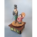 MAN AND BABY GIRL, Collectible music box