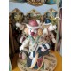 CLOWN CAROUSEL - CIRCUS, collectible music box, wooden music box. Children and kids musical carousel, baby music box for babies