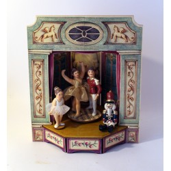 The Nutcracker musical box, BALLERINA DANCING music box, collectible music box. babies, kids and children music box