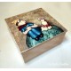 The Small Prince musical jewelry box. Wooden music box with custom decoration, dedication and melody.