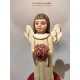 christmas angel. Collection music box is completely hand-painted and finished in an antique-style.