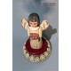 christmas angel. Collection music box is completely hand-painted and finished in an antique-style.