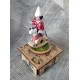 Pinocchio Musical box for children, made by wood and ceramic, an original gift for christening, baptism, baby shower