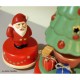 Santa Claus christmas music box. Collection music box is completely hand-painted and finished in an antique-style.
